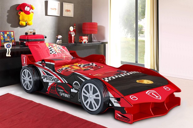 Formula Car Bed Trundle