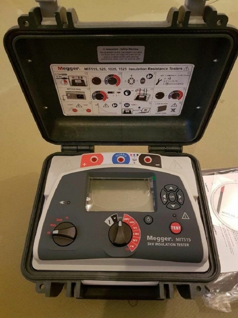 Megger MIT515 5kv resistance insulation tester