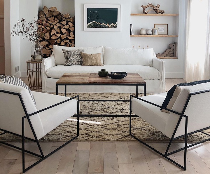 white urban sofa