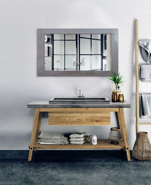 Bathroom stone sink