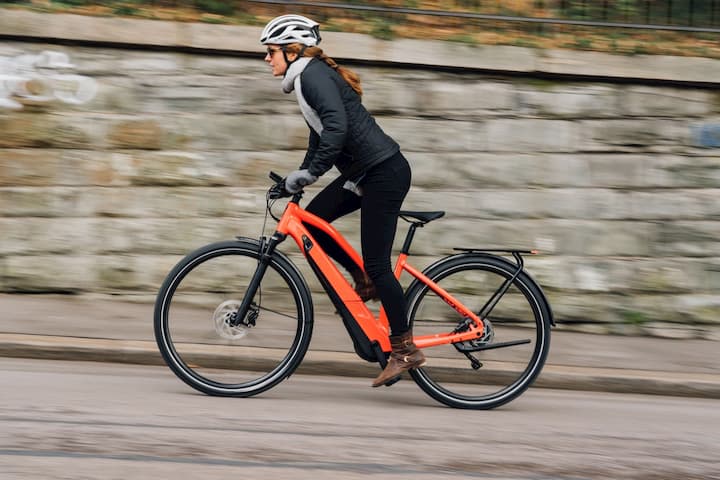 e-bike to burn calories