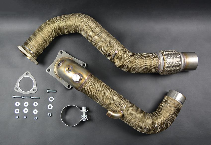 exhaust wrap pipe