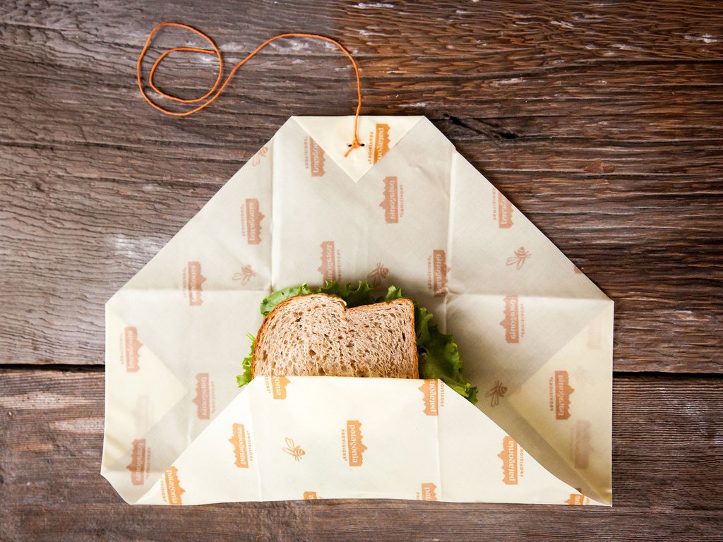 Close up picture of wrapped sandwich 