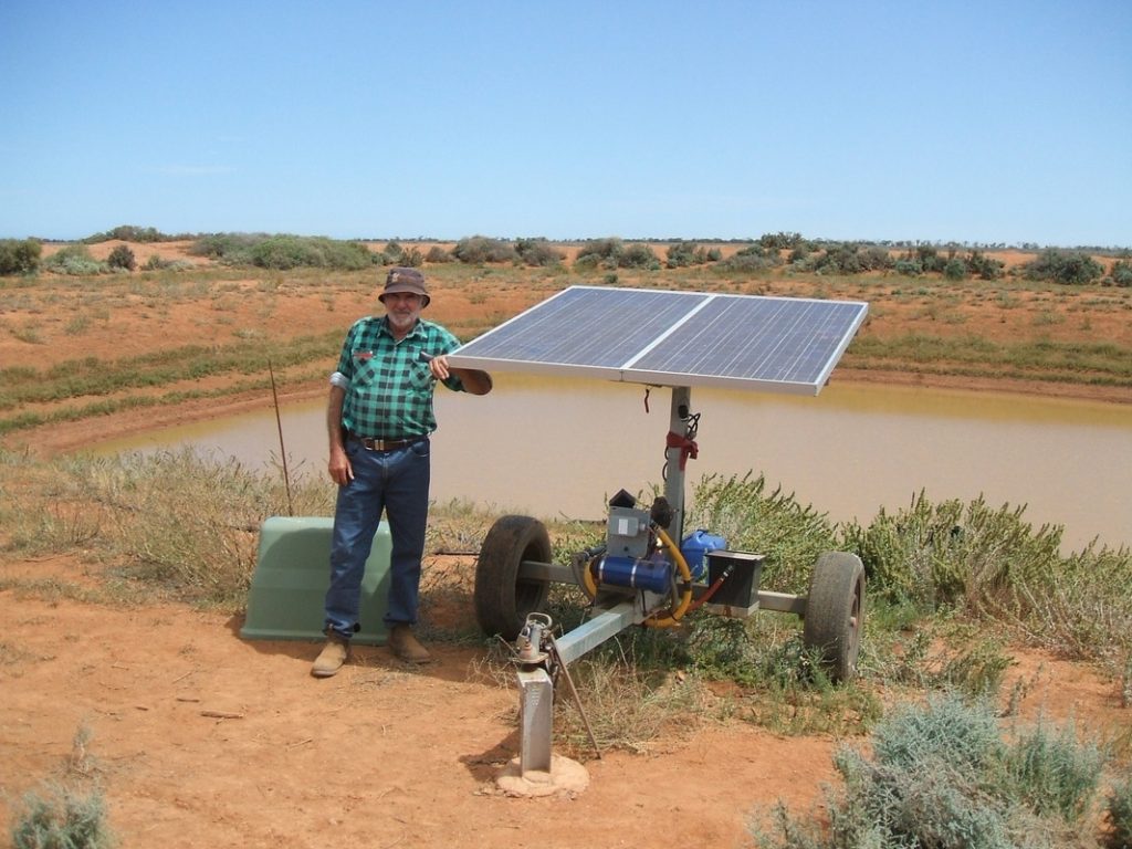 solar panel water pump