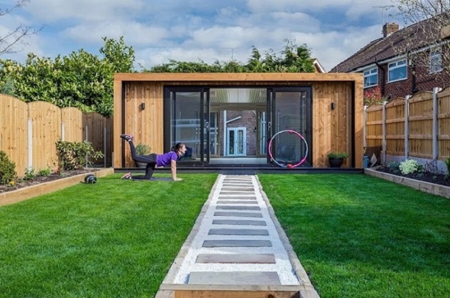 Convert Your Shed Into home gym