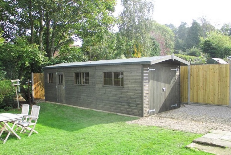 Wooden Garden shed