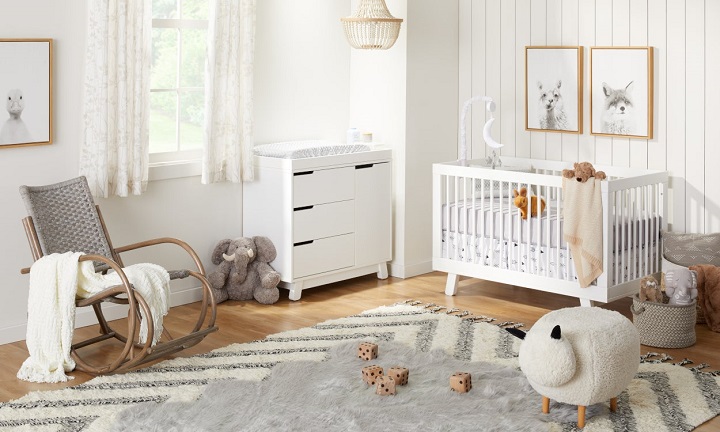 Scandi-style nursery