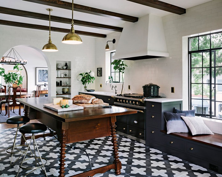 Patterned Kitchen Flooring