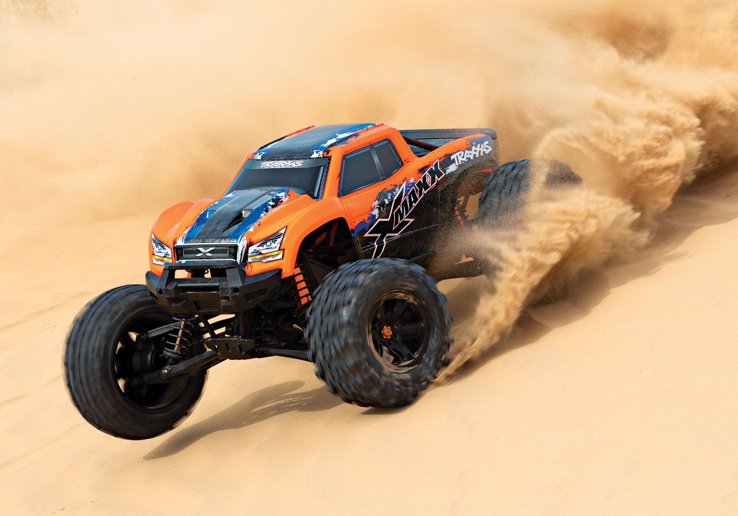 rc truck dust performance