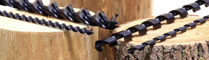 wood drill augers