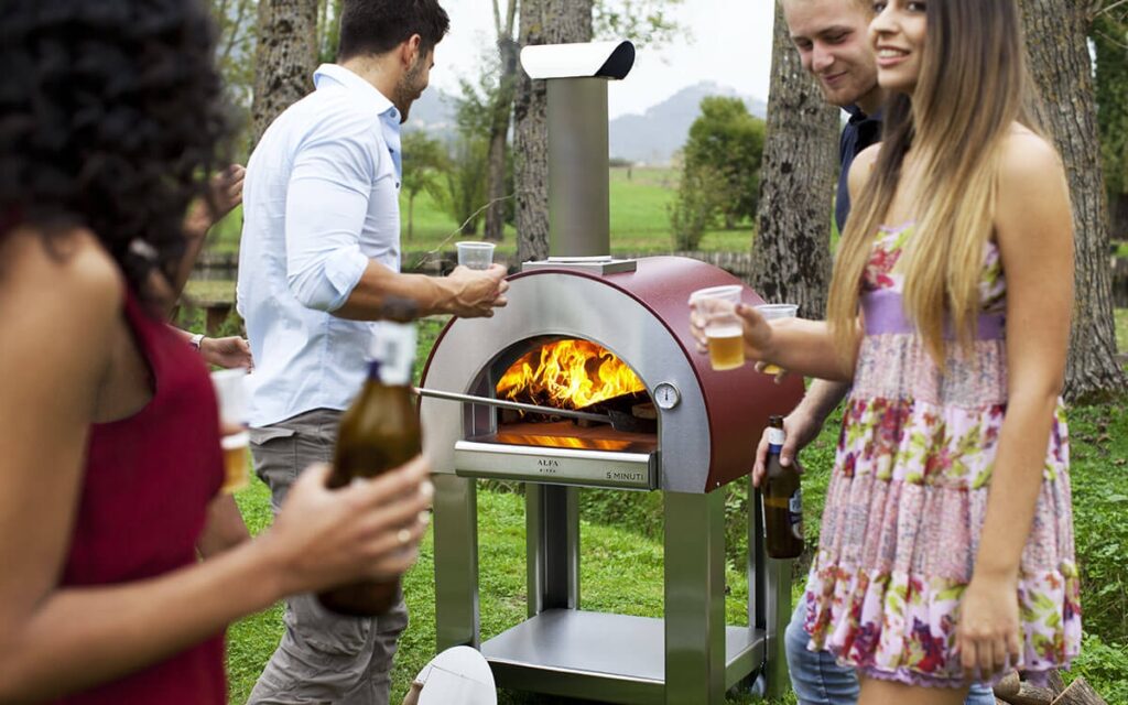 Gas-Fired Pizza Oven