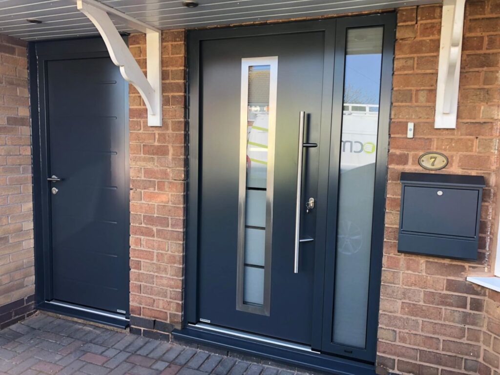 letterbox modern front door