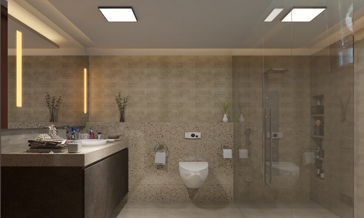 bathroom ceiling  led lights