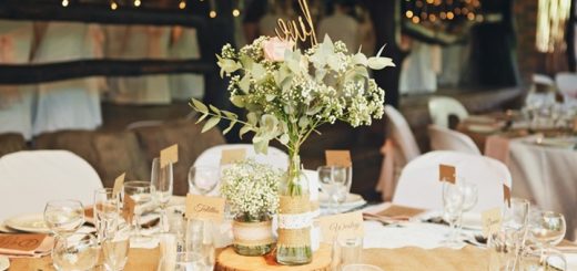 hessian table cloth