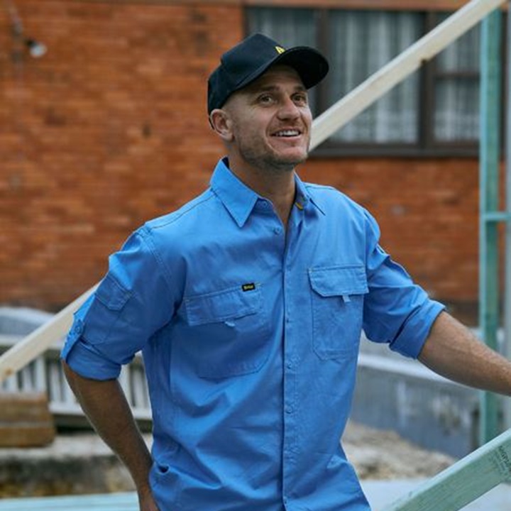 Bisley BS1433 Cotton Drill Shirt Short Sleeve